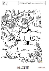 pocahontas boyama sayfaları